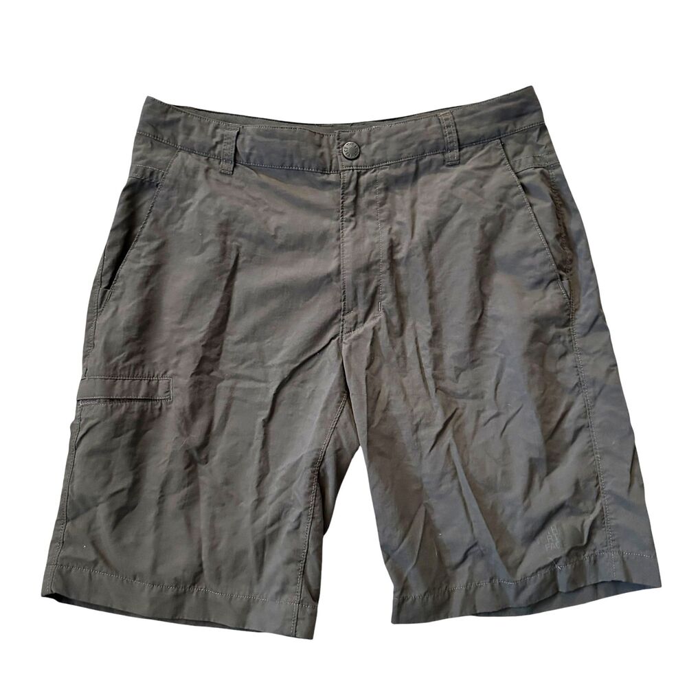 The North Face Men's‎ Dark Grey Bermuda Stretchy Hiking Pants Size 32